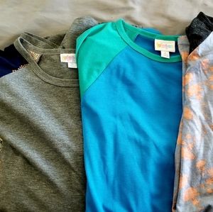 ***4*** Lularoe Randy baseball tees! XL EUC
